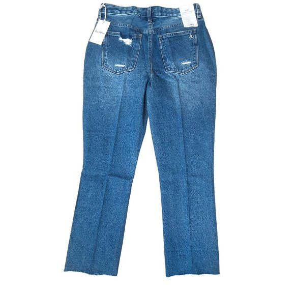 Sam Edelman The Stiletto Straight High Rise Straight Crop Women's 8/29 NWT - Picture 2 of 12